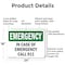 Signmission Safety Culture Sign, 24 in Width, Aluminum, Rectangle OS-2PACK-EM-A-1824-L-10395 - alternate 7